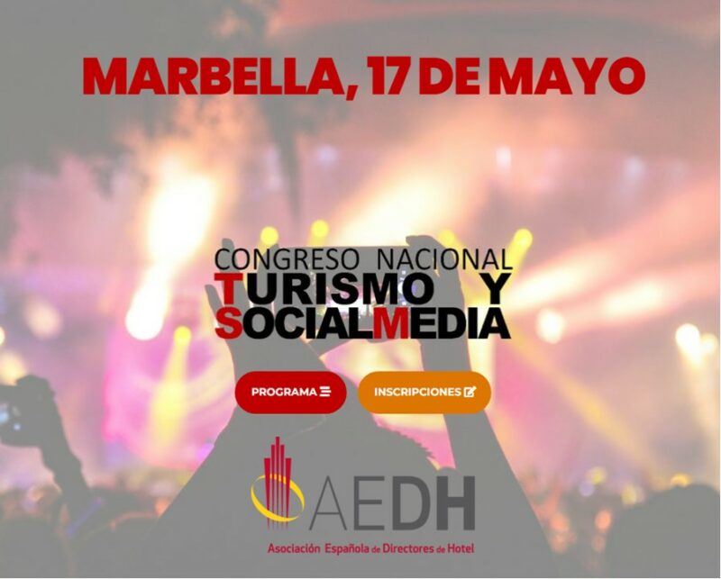 VIII CONGRESO DE TURISMO Y SOCIAL MEDIA (17 Mayo, Marbella)